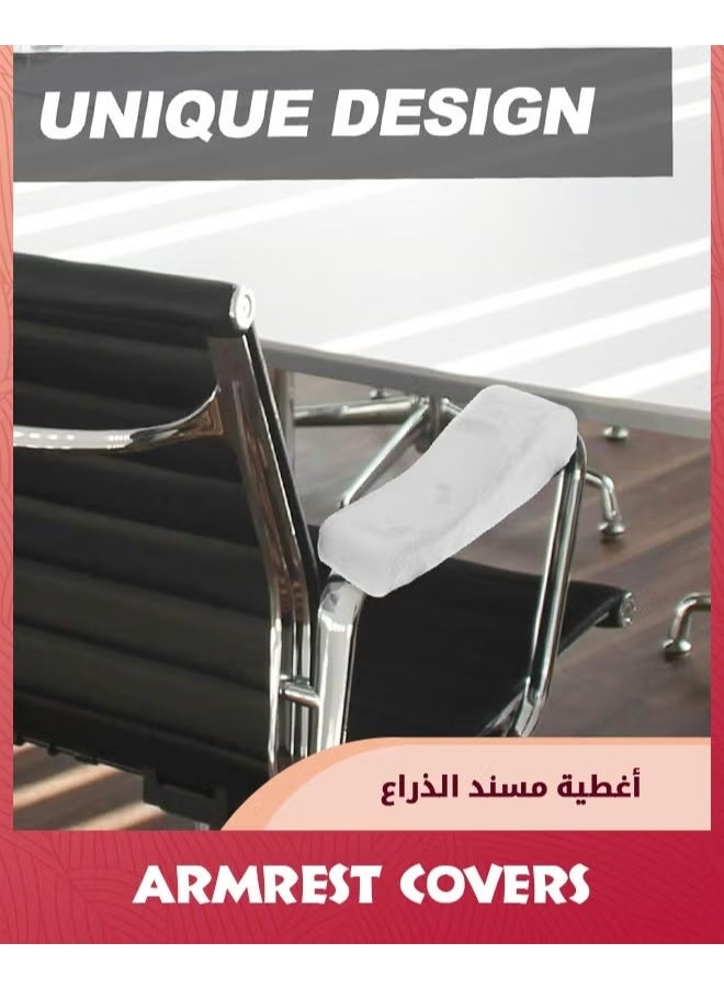 راحة الذراع رغوة الذاكرة,1 زوج مكتب كرسي مساعدة الذراع وسائد,راحة الذراع المنحدرة المرتفعة,غطاء وسادة عالمية لمساندة الذراع والإغاثة الكوع - Image 4